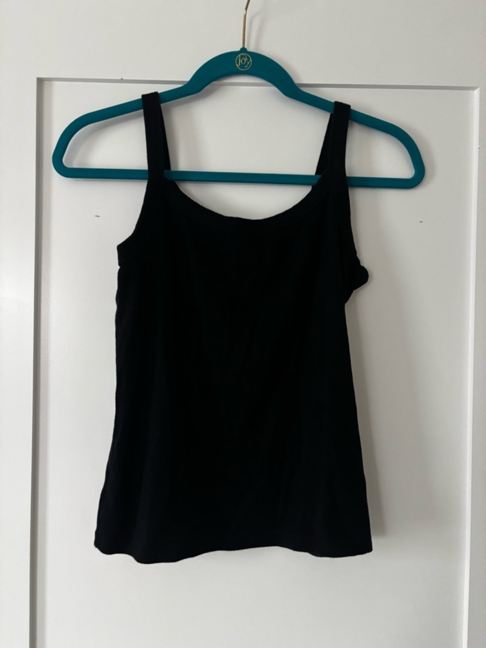 Old Navy Black Tank Top | Basic Stretch Cami | Size M